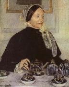 Lady at the Tea Table